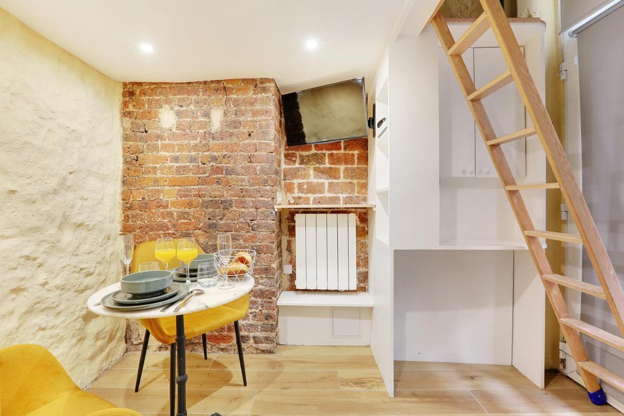 Apartmán Cosy Studio In Montorgueil Paříž Exteriér fotografie